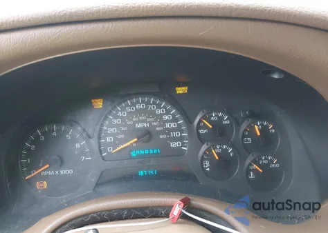 2002 Chevrolet Trailblazer Ls из США, поврежденный, VIN 1GNDS13S322462436